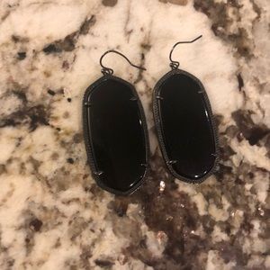 Kendra Scott Danielle earrings all black